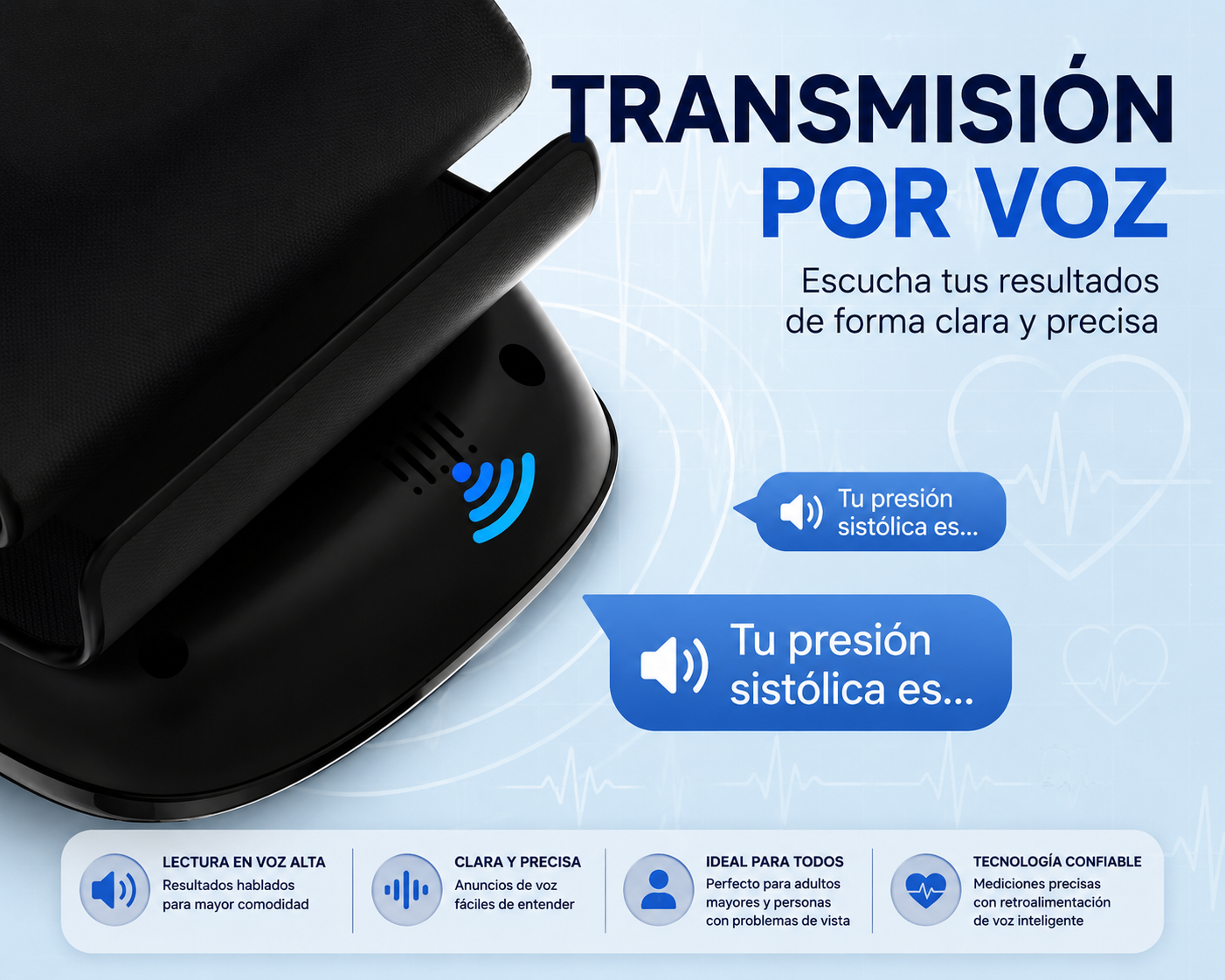 CardioZen™ Monitor de presión arterial